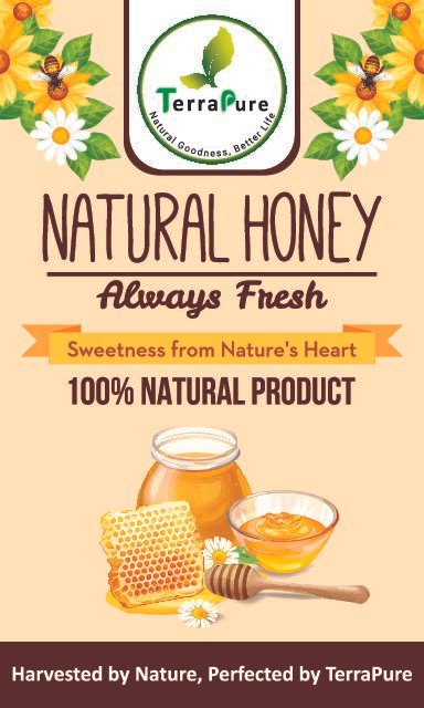 Organic Honey | 100 % Natural | 0.5 Kg